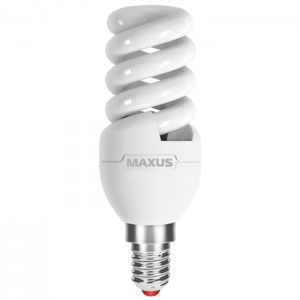 Энергосберегающая лампа Maxus ESL-218-1 T2 SFS 9W 4100K E14